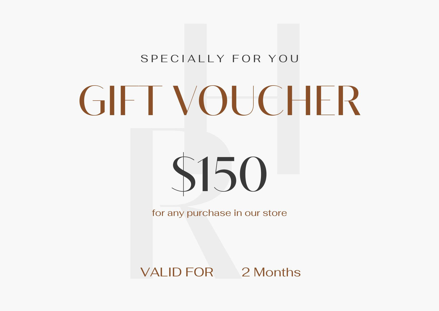 GIFT CARD 150