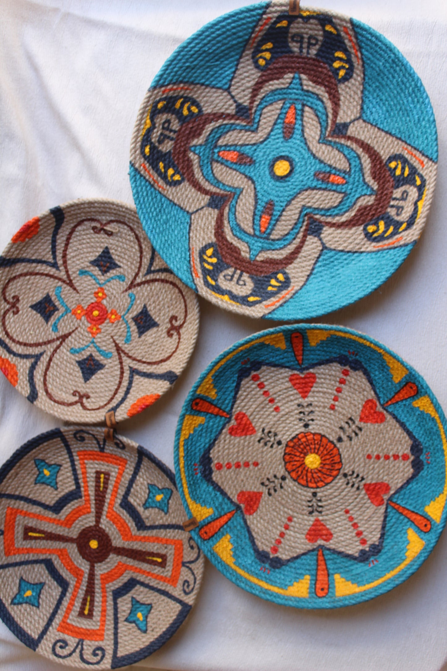 Colored Wall Décor (4Pcs)