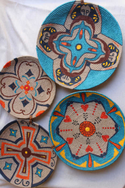 Colored Wall Décor (4Pcs)