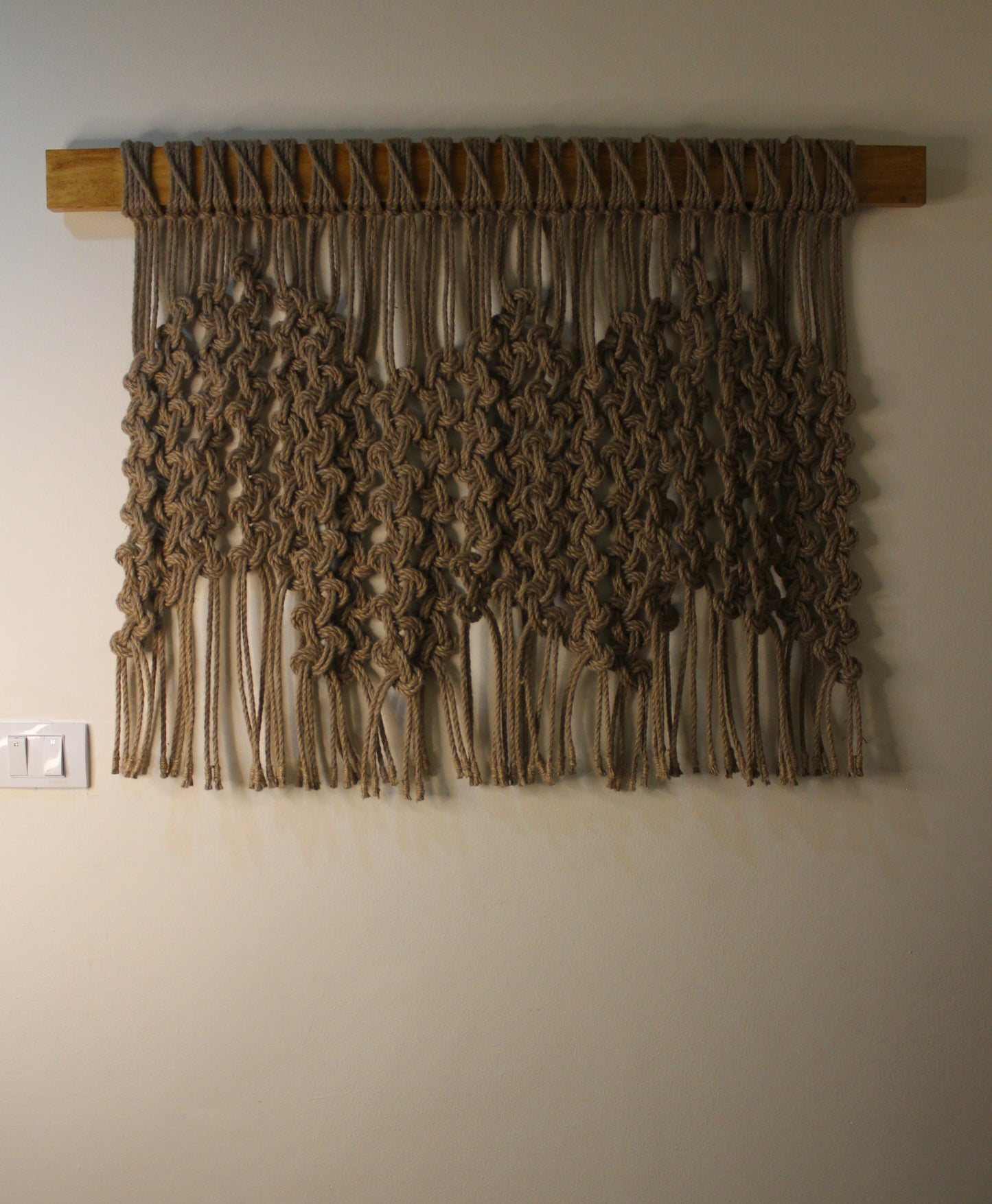 Wood And Rope Wall Décor