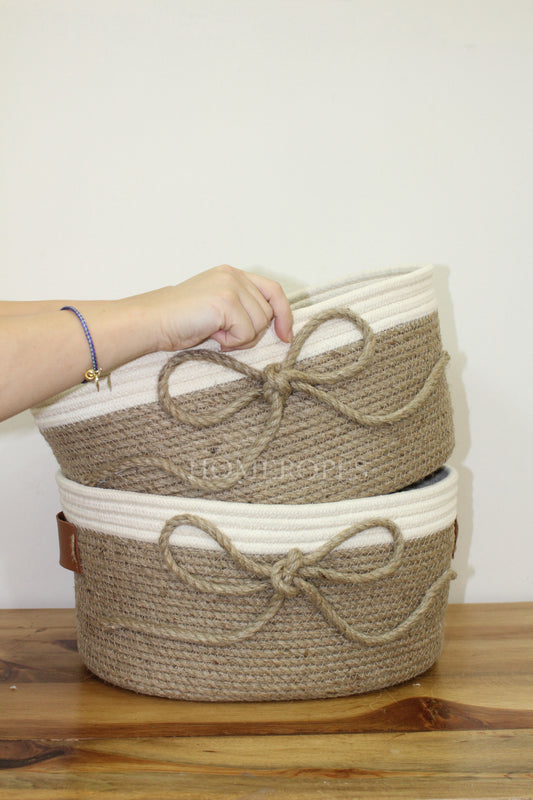 KIDS Essentials set of 2 oval basket