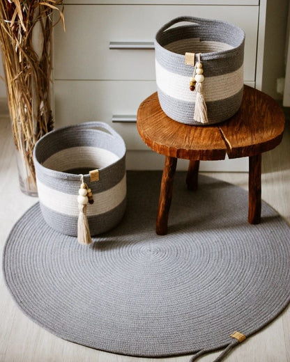Plain Round Rug