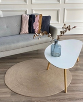Plain Round Rug